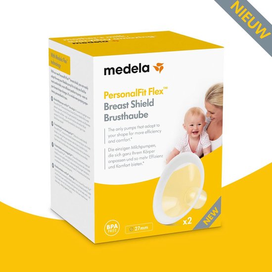 Medela Personal Fit Flex Borstschilden L 27mm 2stuks