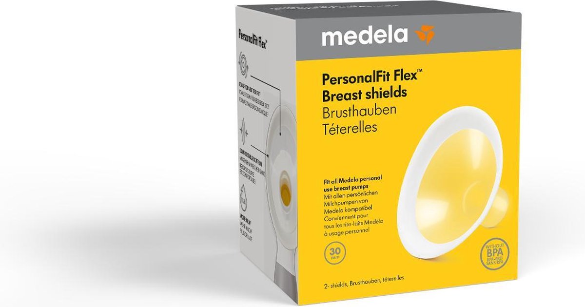 Medela Personal Fit Flex Borstschilden XL 30mm 2stuks