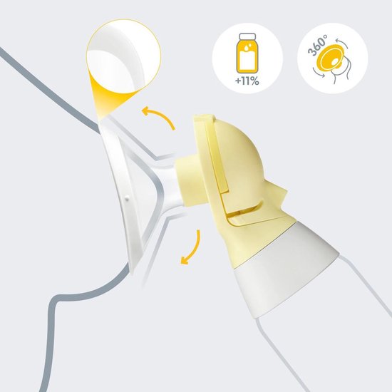 Medela Freestyle Flex Dubbele Elektrische Borstkolf Per stuk - Zwart