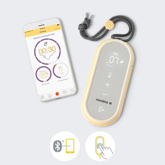 Medela Freestyle Flex Dubbele Elektrische Borstkolf Per stuk - Zwart