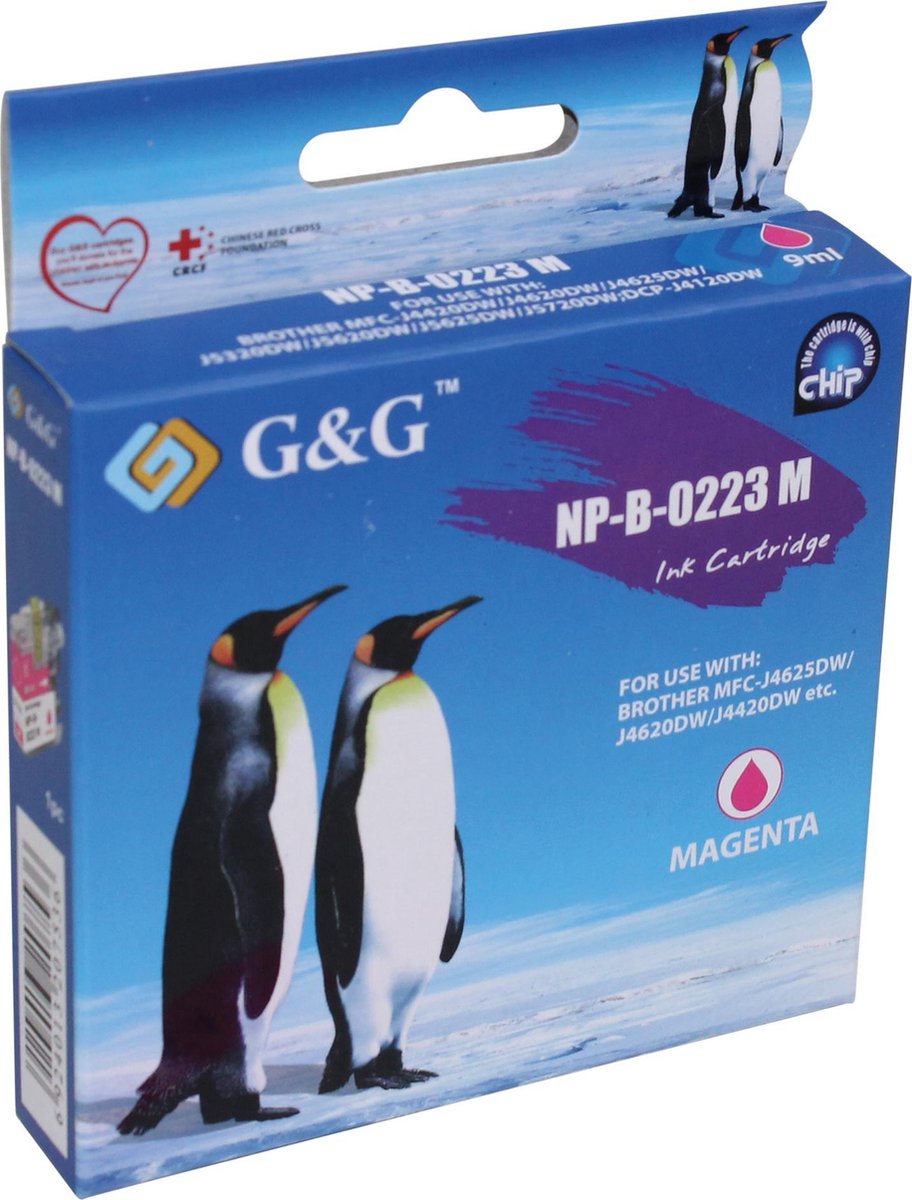 Brother cartridge Brother rood 9ml