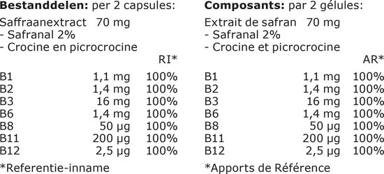 Fytostar Exp Saffratonine 60cap