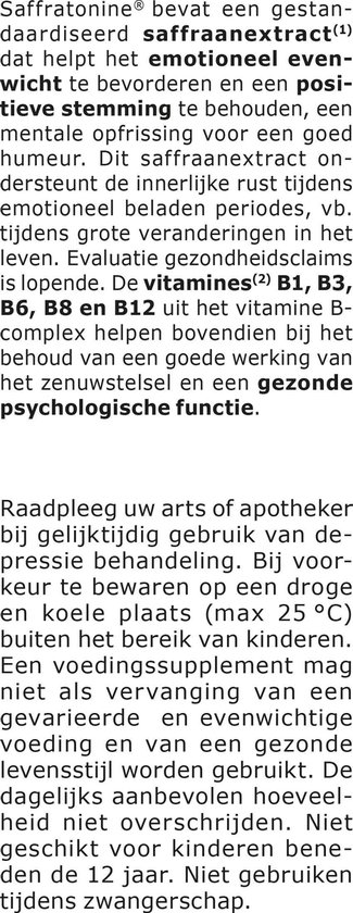 Fytostar Exp Saffratonine 60cap