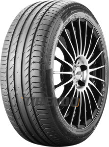 Continental ContiSportContact 5 SSR ( 225/50 R17 94W *, runflat ) - Zwart