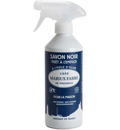 Marius Fabre Savon Noir Lavoire Zeep Spray Maison 500ml - Zwart