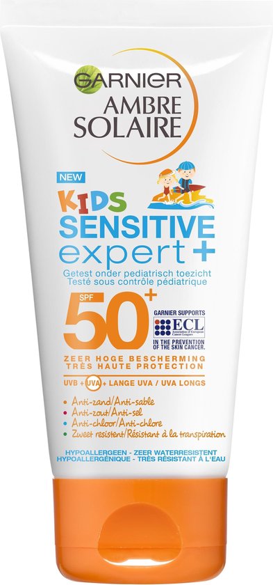 Garnier Ambre Solaire Kids Sensitive Zonnemelk SPF 50