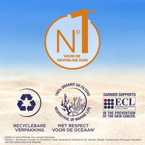 Garnier Ambre Solaire Kids Sensitive Zonnemelk SPF 50