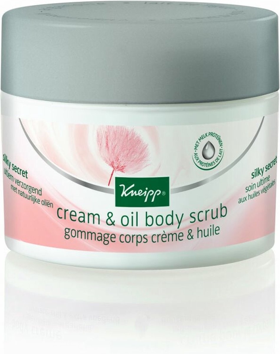 Kneipp Body Scrub Cream en Oil Silk Secret 200ml