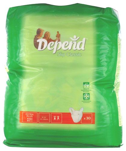 Depend Slip Extra Plus 30Stuks