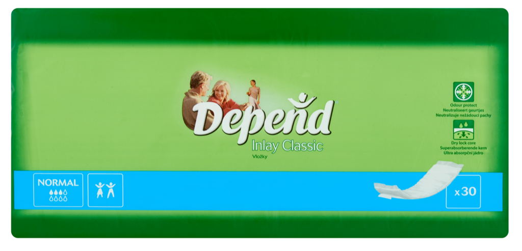 Depend Classic Inlay Normal 30stuks