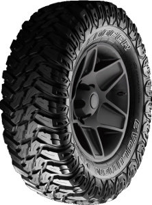 Cooper Evolution MTT ( LT31x10.50 R15 109Q, POR OWL ) - Zwart