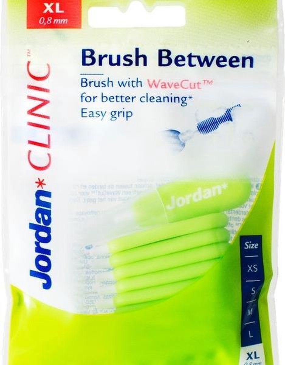 Jordan Xl 08m Interdentale Borstels 10st