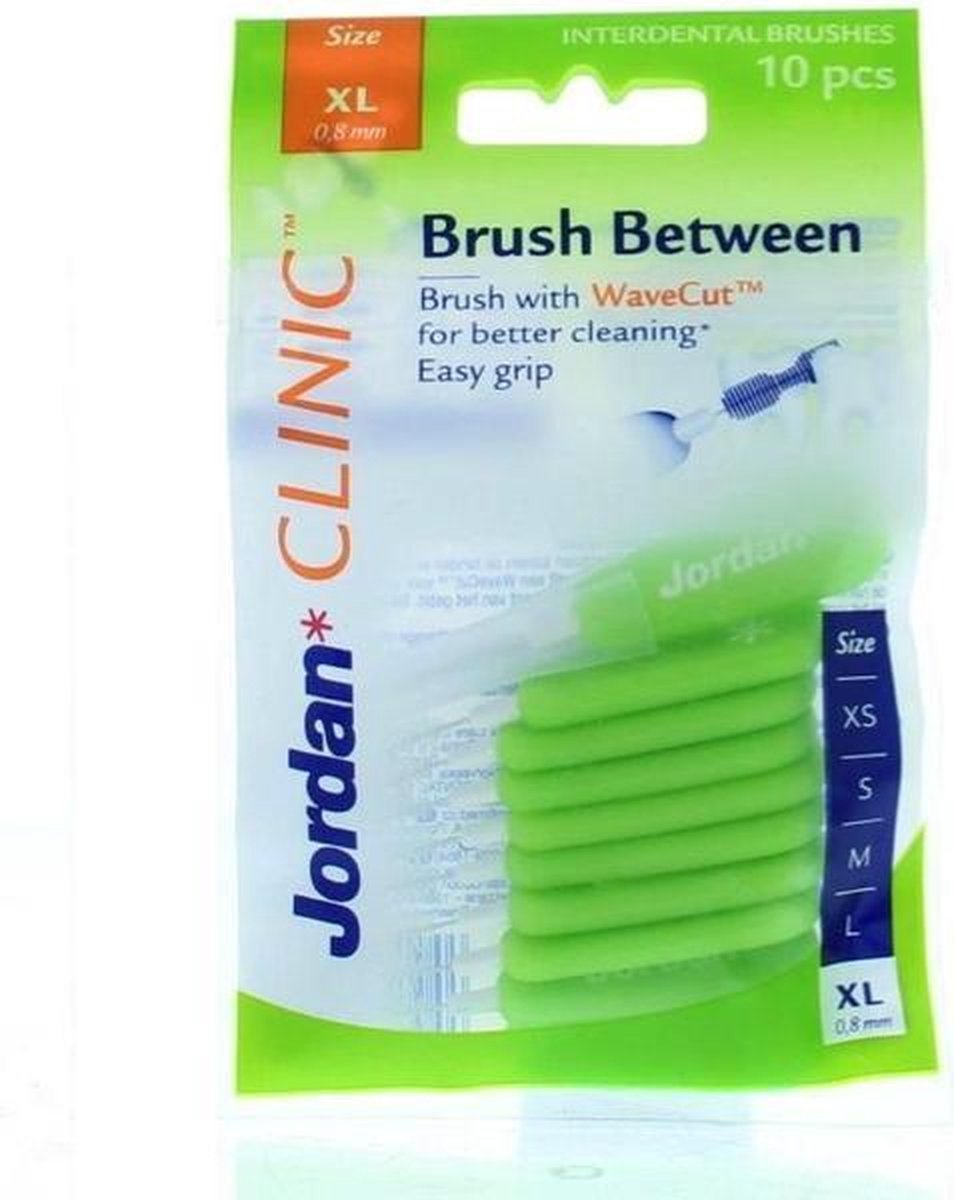Jordan Xl 08m Interdentale Borstels 10st