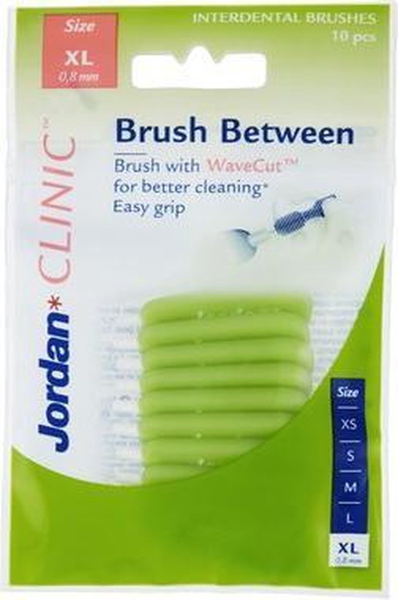 Jordan Xl 08m Interdentale Borstels 10st