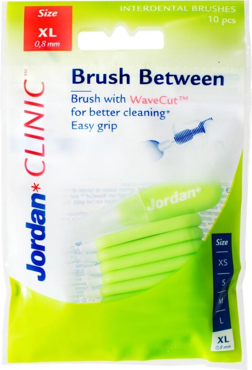 Jordan Xl 08m Interdentale Borstels 10st