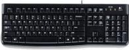 Logitech K120 - US toetsenbord USB QWERTY Internationaal EER / - Zwart