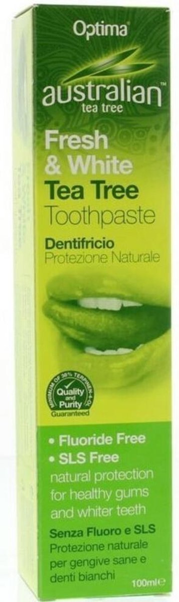 Australian Tea Tree Optima Tandpasta Fresh And White 100ml