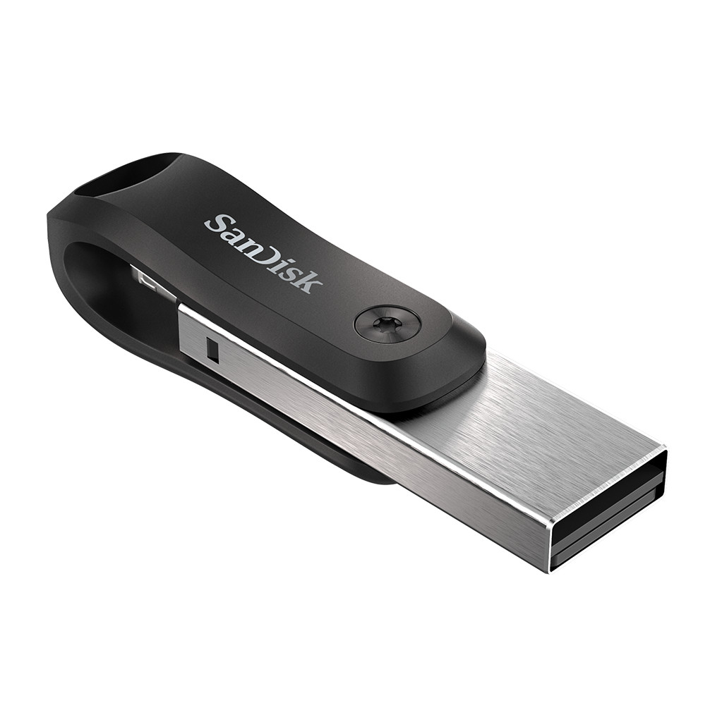 Sandisk iXpand GO Flash drive 3.0 256GB - Grijs