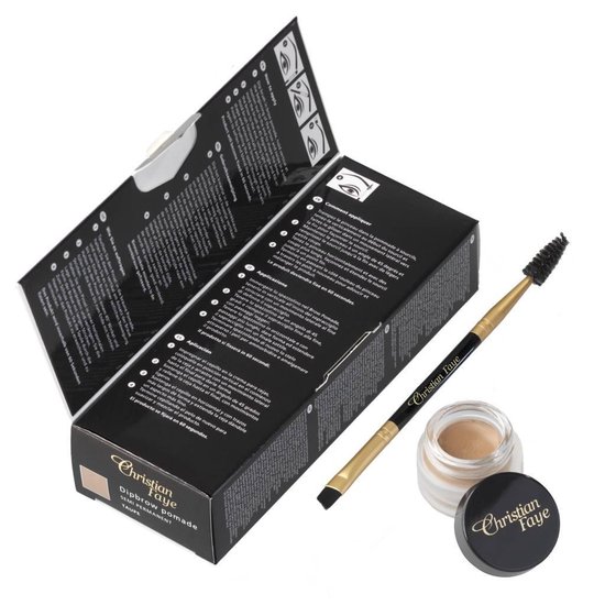 Christian Faye Christian C. Eyebrow Make Up Christian C. - Eyebrow Make Up Eyebrow Dip Pommade - Grijs