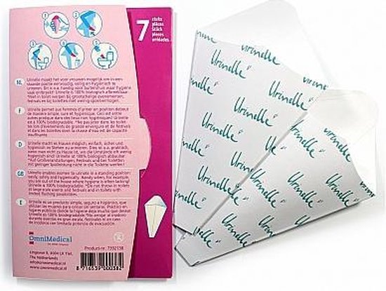 Urinelle Plaskoker (7 stuks) Geen Kleur