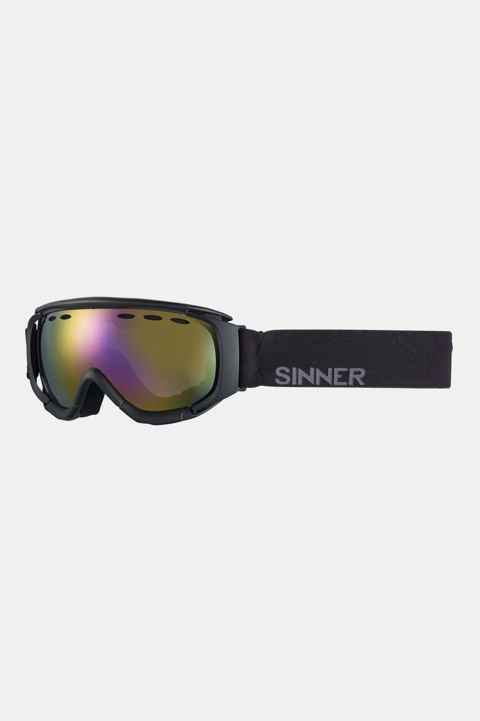Sinner Radius Skibril - Zwart