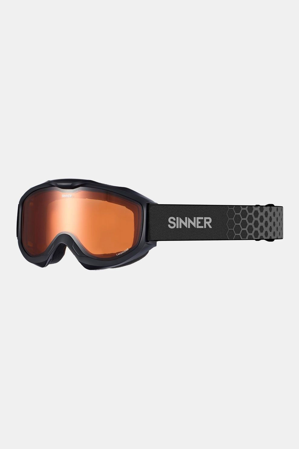 Sinner Lakeridge Ski-/snowboardbril - Zwart