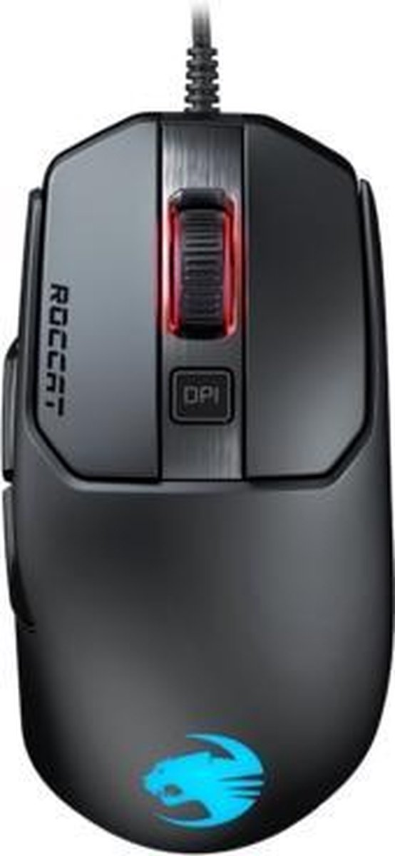 Roccat Kain 120 AIMO muis USB Type-A Optisch 16000 DPI Rechtshandig - Negro