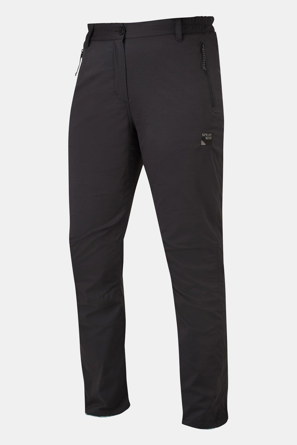 Sprayway All Day W Rainpant Long Dames - Zwart