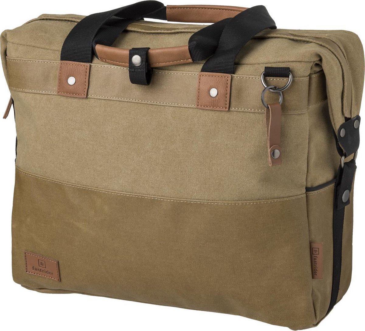 Fastrider Isas Single Bag Fietstas Zandbruin