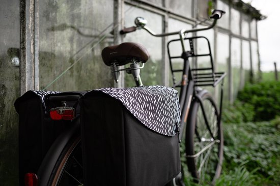 Fastrider Nara Double Bag Fietstas - Zwart