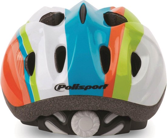 Universeel Polisport Helm Rainbow Multicolour XXS 44-48 Ass. Regenboog