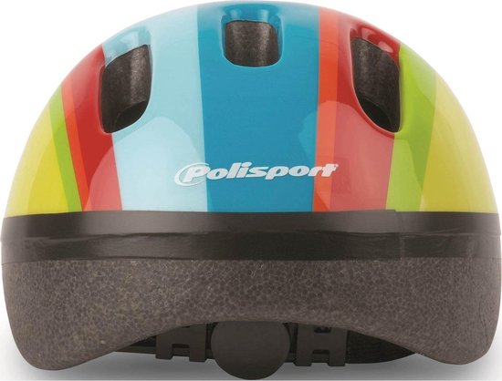 Universeel Polisport Helm Rainbow Multicolour XXS 44-48 Ass. Regenboog