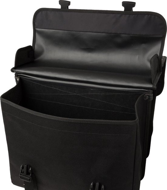 Fastrider Dot Double Bag Fietstas - Zwart