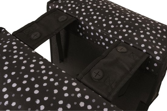 Fastrider Dot Double Bag Fietstas - Zwart