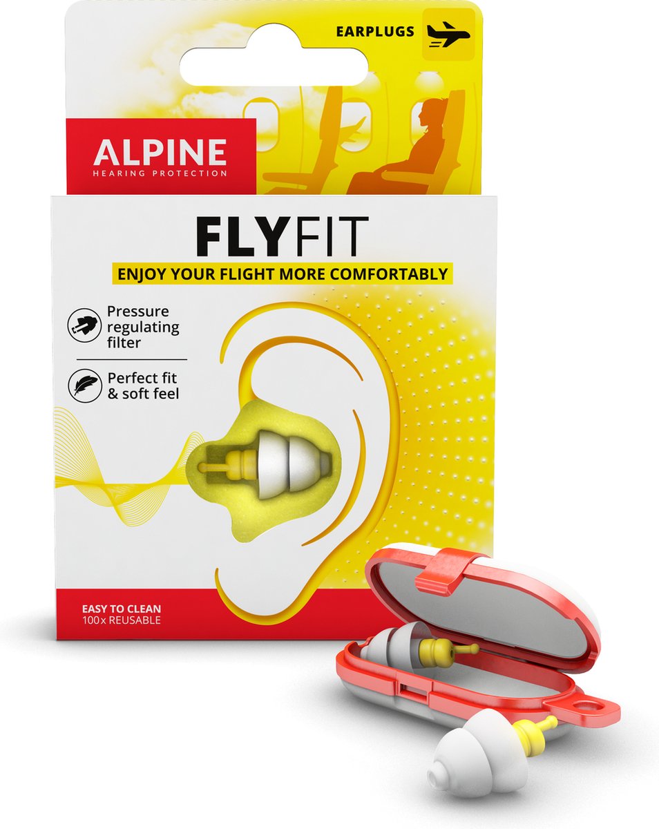 Alpine FlyFit Oordoppen Geen Kleur