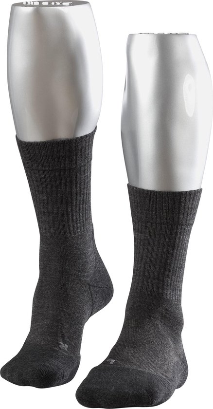 Falke TK2 Wool Sok Dames Donkergrijs/Middengrijs