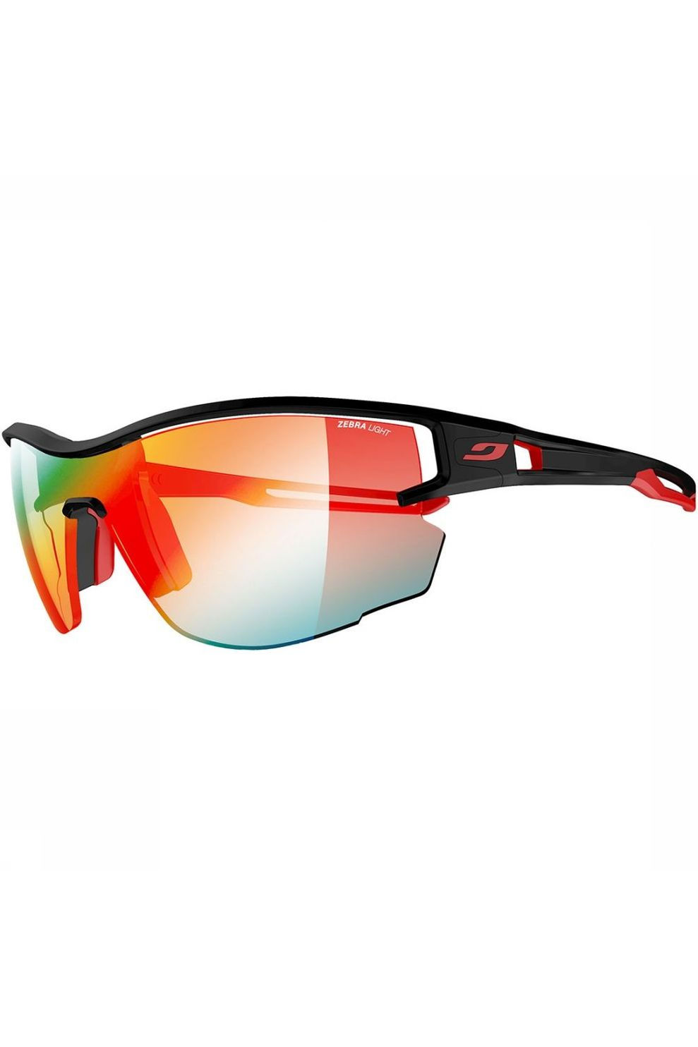 Julbo Aero Zonnebril Zwart/ - Rood