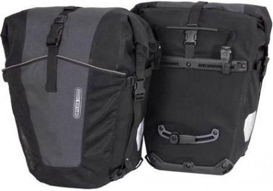 Ortlieb Back Roller Pro Classic Set Fietstas Donkergrijs/ - Zwart