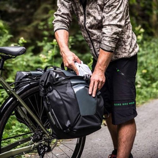 Ortlieb Back Roller Pro Classic Set Fietstas Donkergrijs/ - Zwart