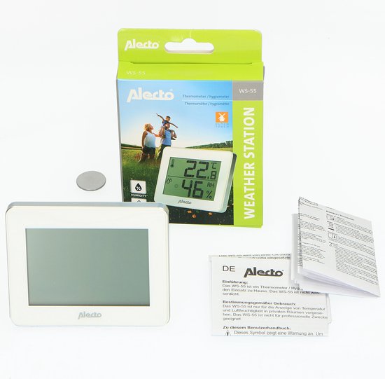 Alecto WS-55 Thermometer + Hygrometer