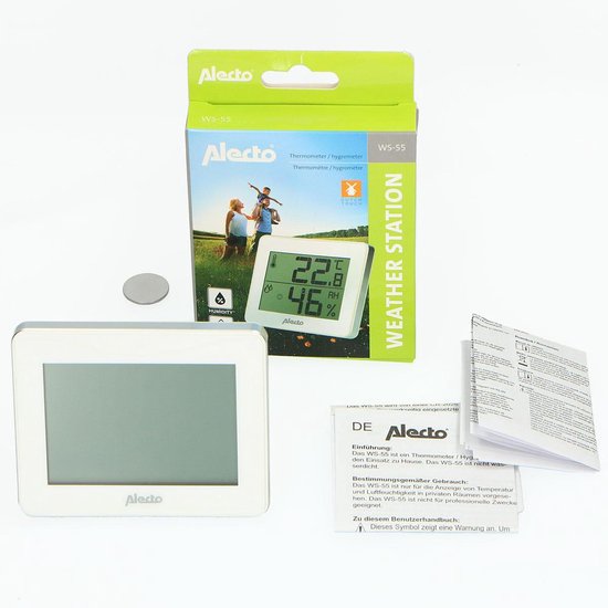 Alecto WS-55 Thermometer + Hygrometer