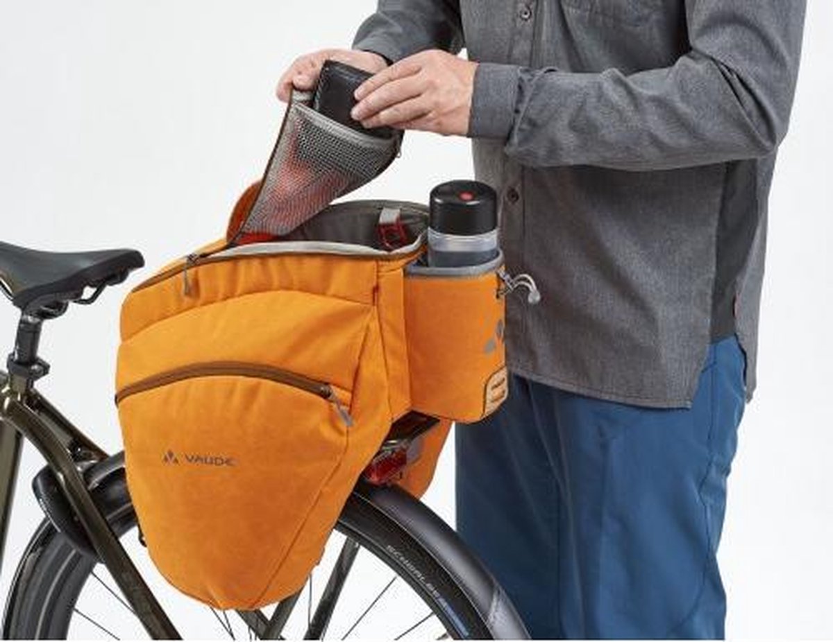 Vaude eSilkroad Plus Fietstas/Donkergrijs - Zwart