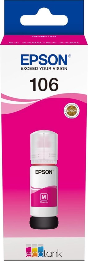 Epson 106 EcoTank ink bottle - Magenta