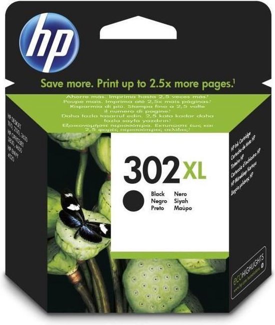 HP 302XL - Inktcartridge / - Zwart