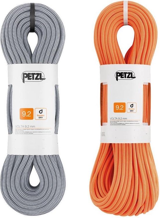 Petzl Volta 9.2mm/80m Enkeltouw - Oranje