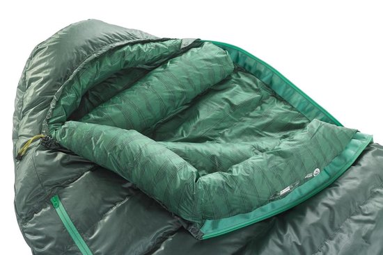 Therm-a-Rest Questar 32F/0C Long Mummy Dons Slaapzak Lichtgroen