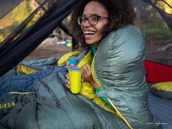 Therm-a-Rest Questar 20F/-6C Slaapzak Long Lichtgroen