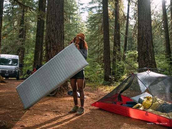 Therm-a-Rest NeoAir Topo Slaapmat M Wide Lichtblauw