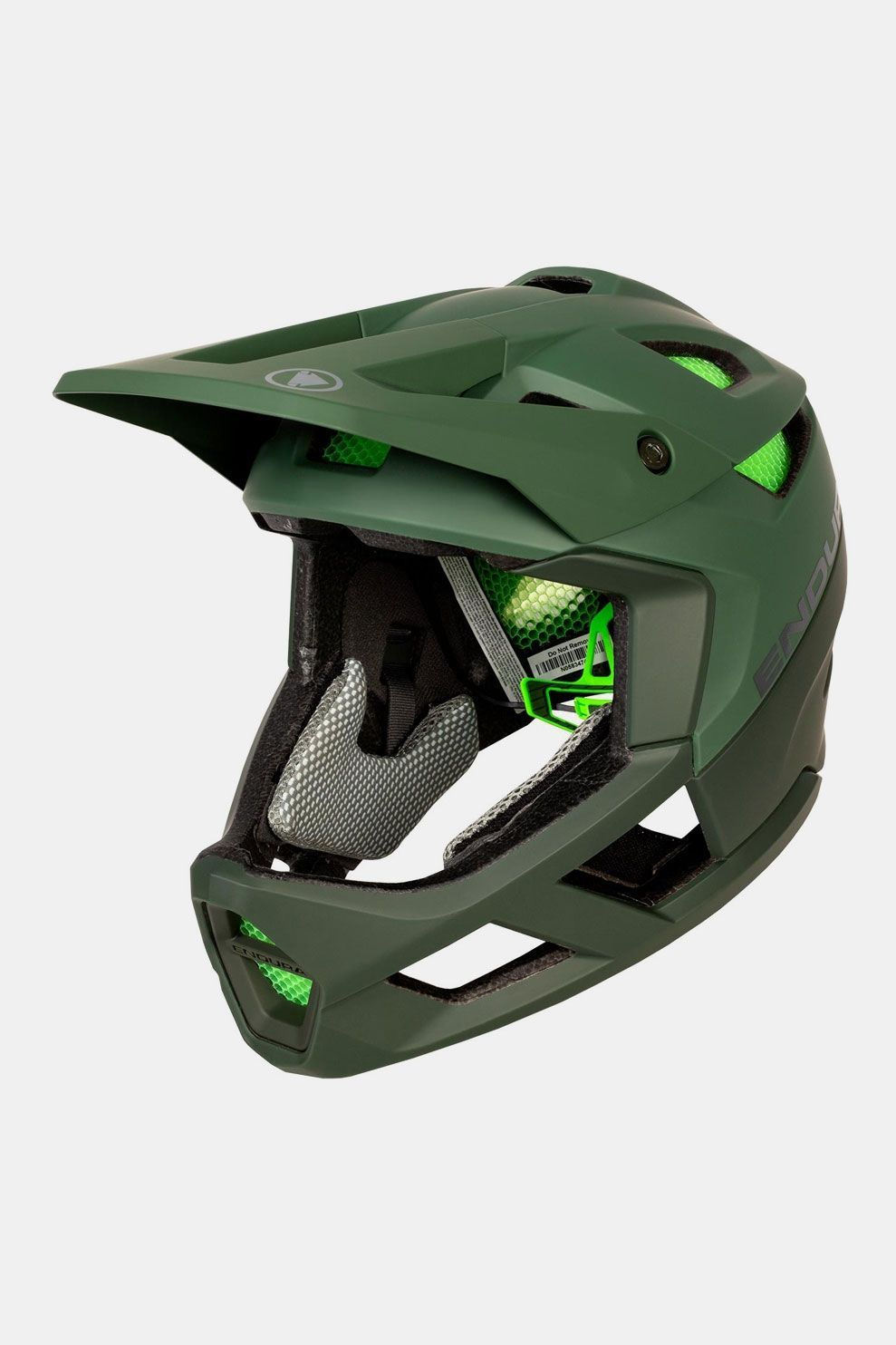 Endura MT500 Full Face Helm Donkergroen