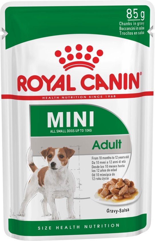 Royal Canin Mini Adult Natvoer - Hondenvoer - 12x85 g